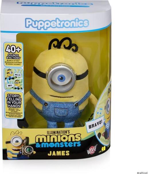 Minions James Palm Puppetronic met 40 Geluiden en Acties