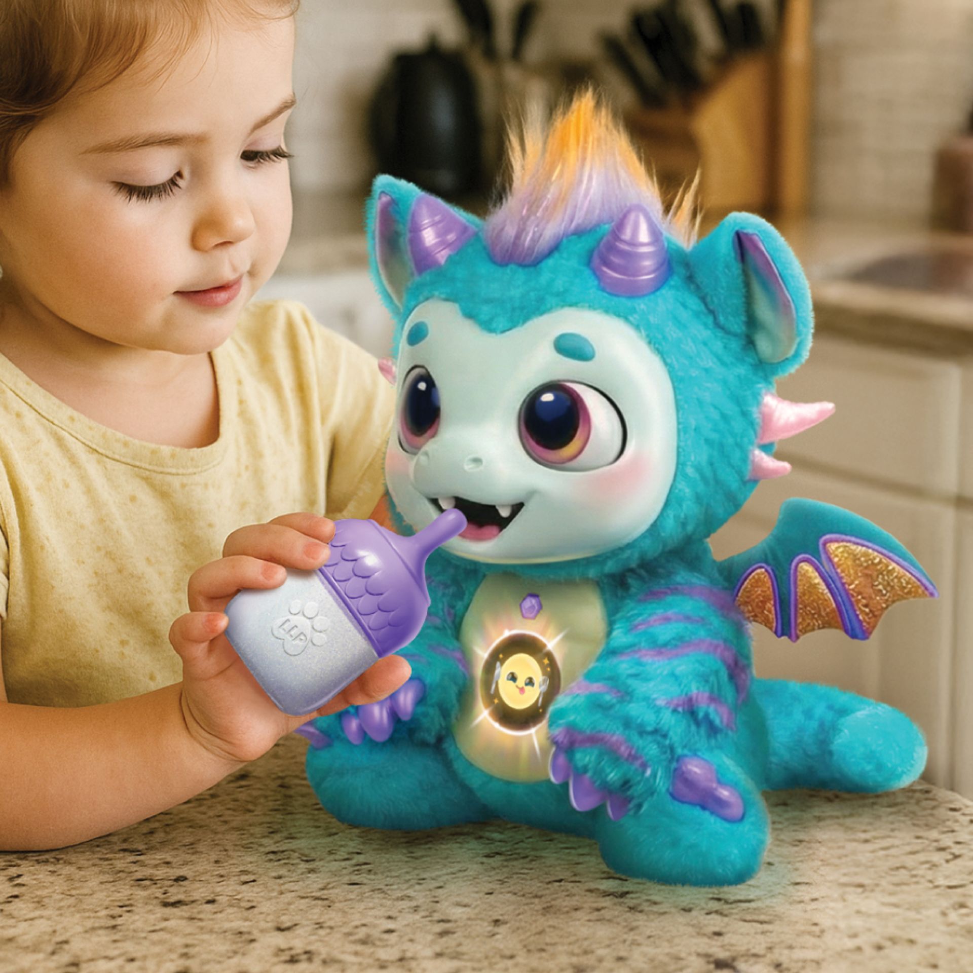 Little Live Pets Skye interactieve Magische Draak, meer dan 60 geluiden en reacties