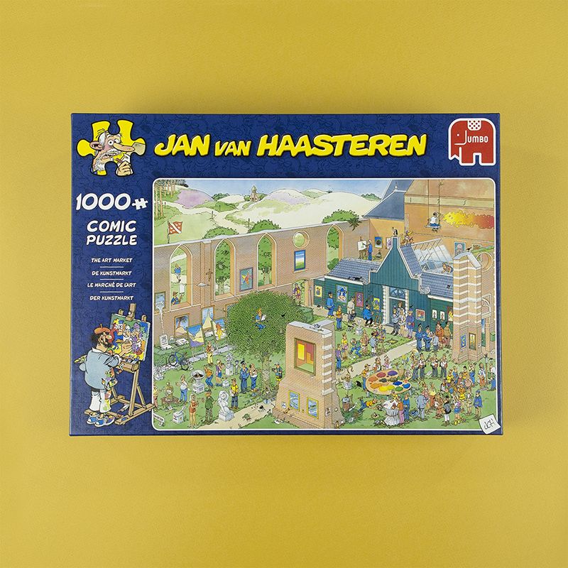 Jan van Haasteren Kunstmarkt Puzzel 1000 stuks