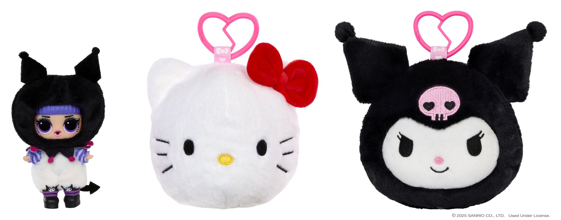 L.O.L. Surprise Loves Hello Kitty Reversible Pluch Surprise ass, prijs per stuk