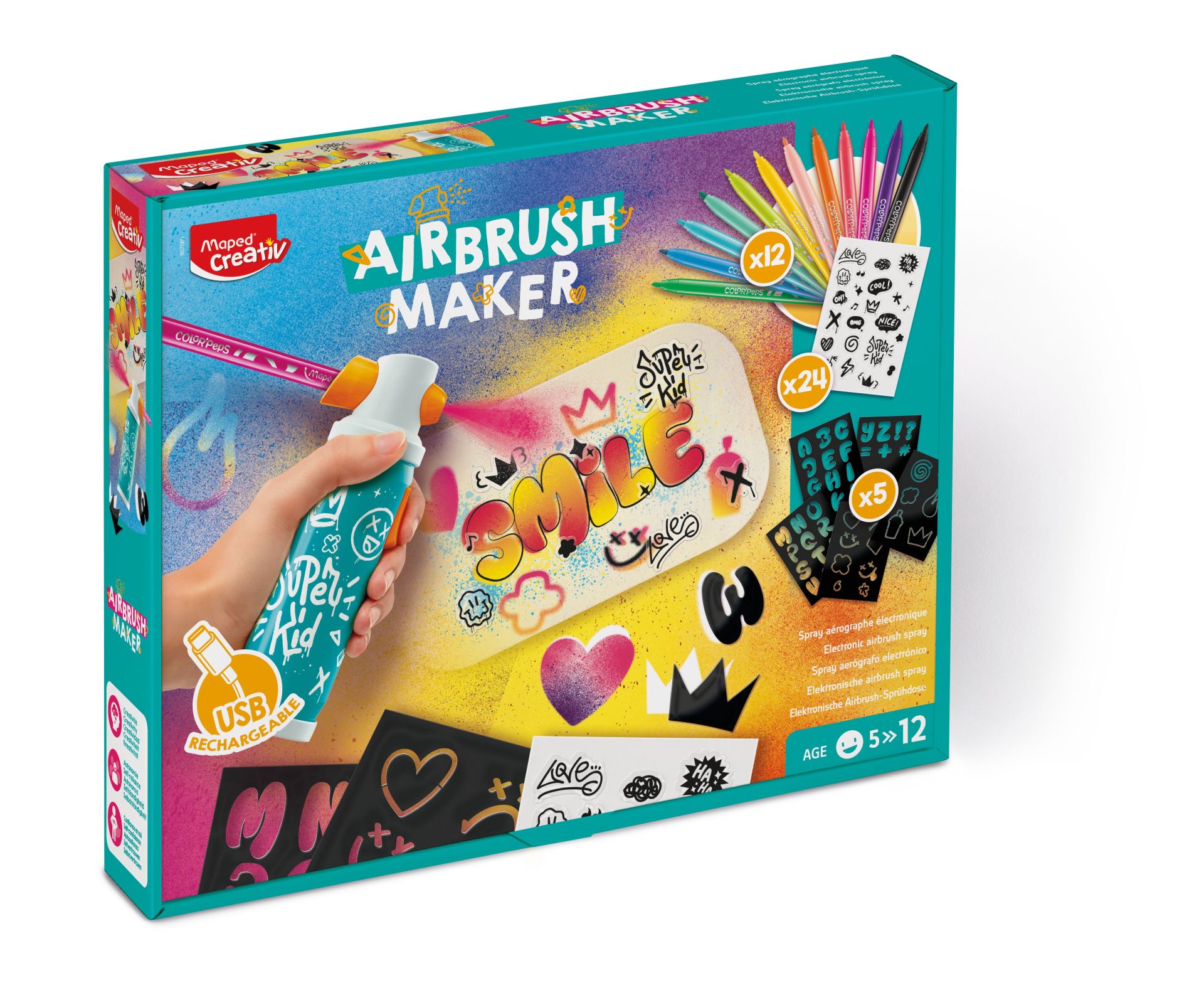 Maped Creativ Airbrush Maker set
