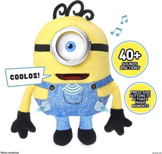 Minions James Palm Puppetronic met 40 Geluiden en Acties