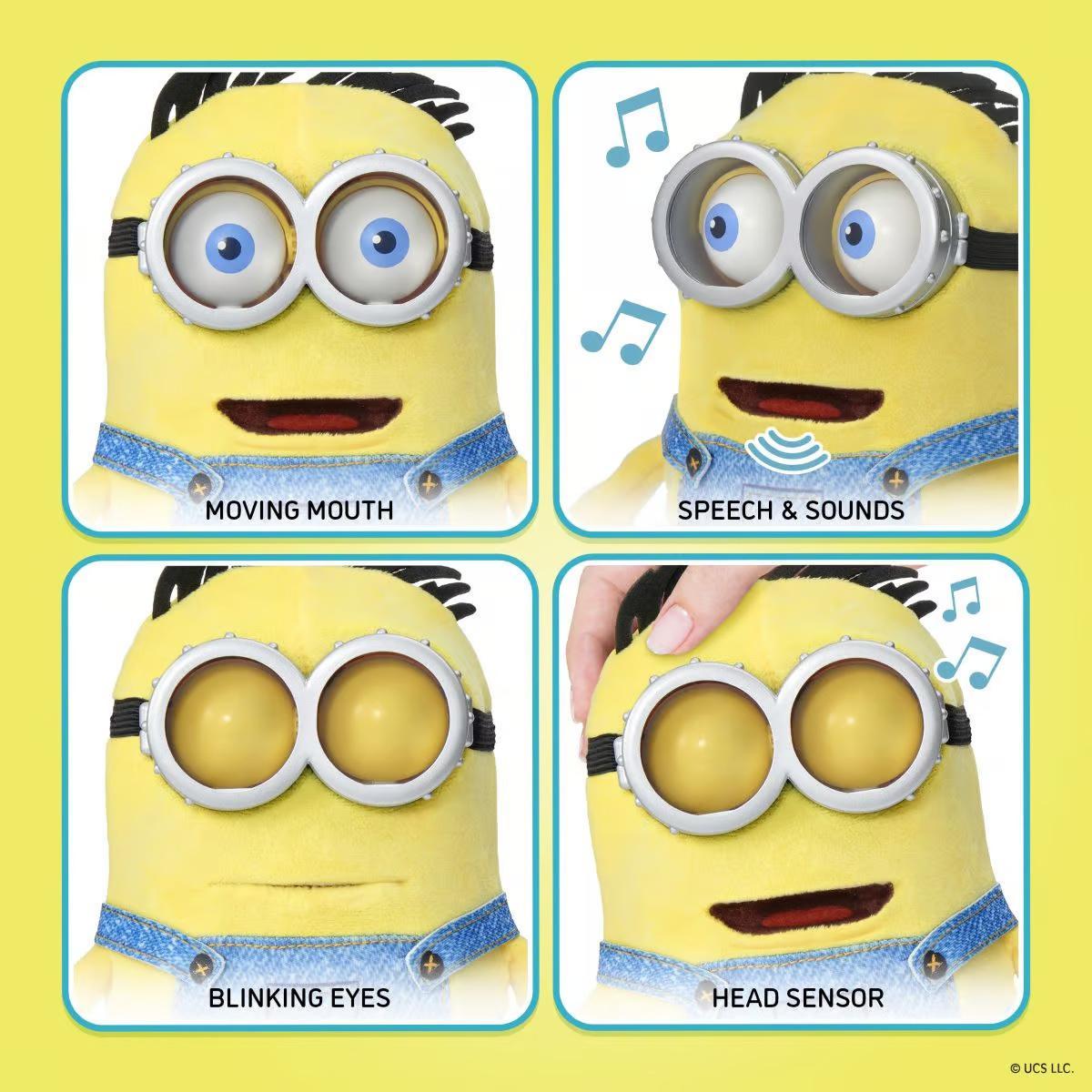 Minions Henry Palm Puppetronic met 40 Geluiden en Acties