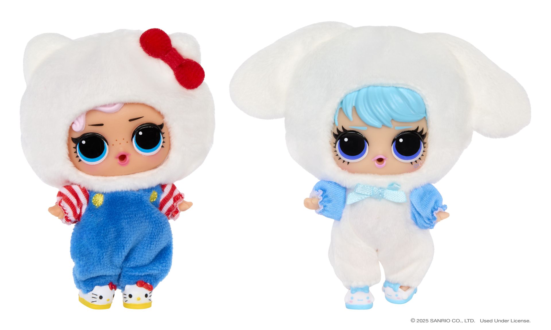 L.O.L. Surprise Loves Hello Kitty Reversible Pluch Surprise ass, prijs per stuk