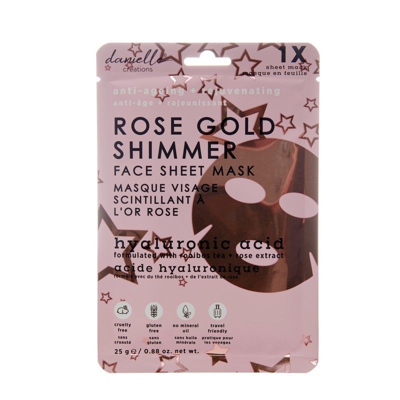 Danielle Creations Gezichtsmasker Rose Gold Shimmer