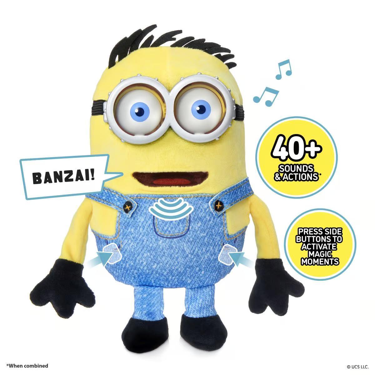 Minions Henry Palm Puppetronic met 40 Geluiden en Acties