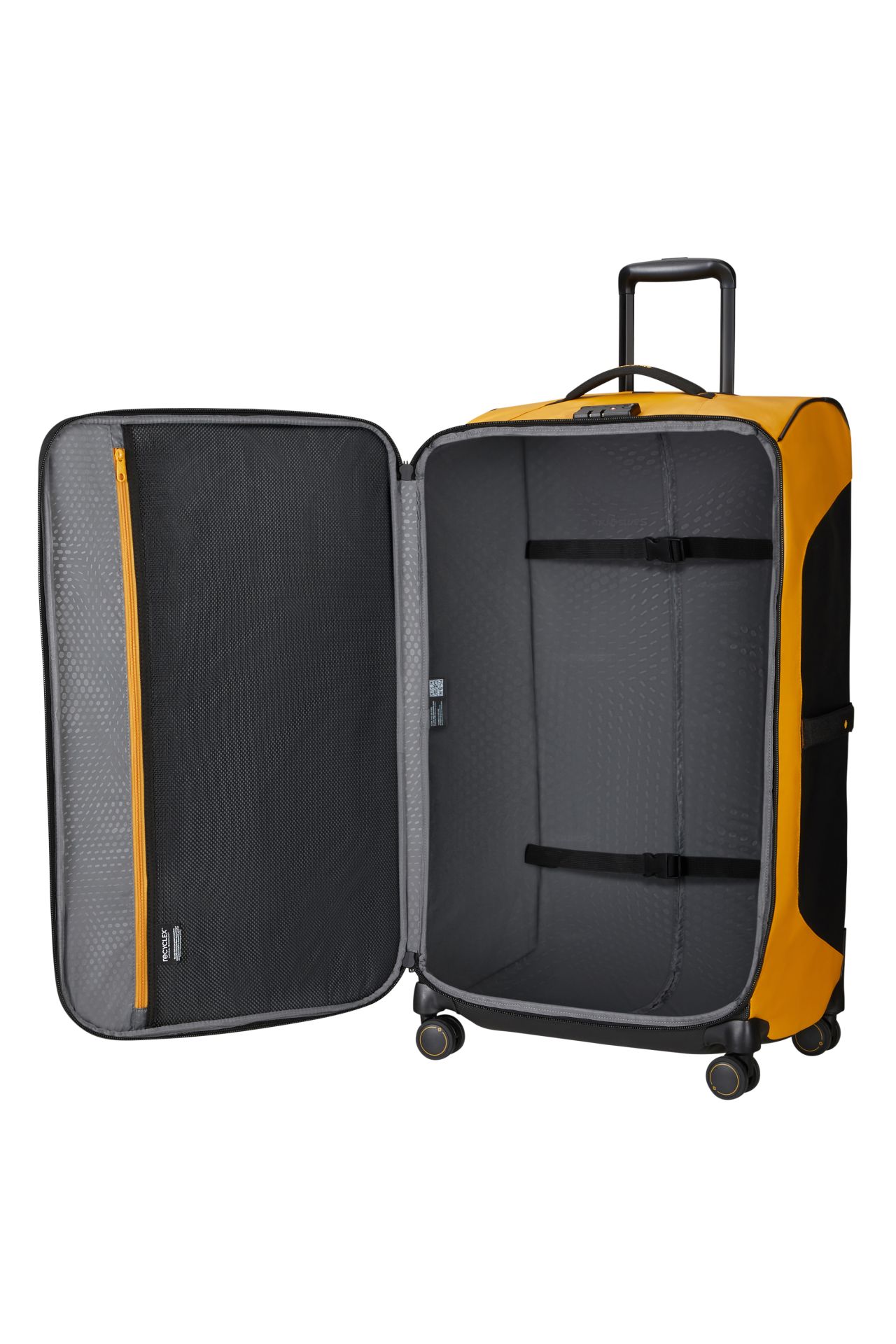 Samsonite Duffle Spinner Ecodiver 79cm Yellow 47x79x32 cm