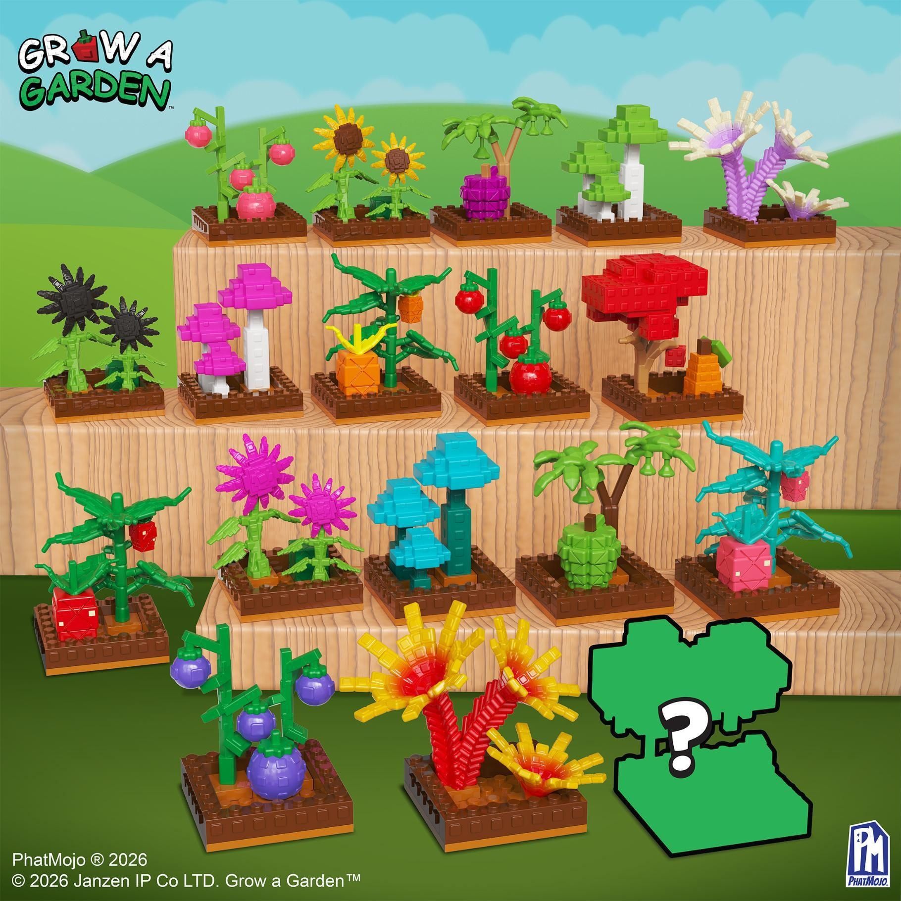 Grow a Garden mini figuren in blind bag prijs per stuk