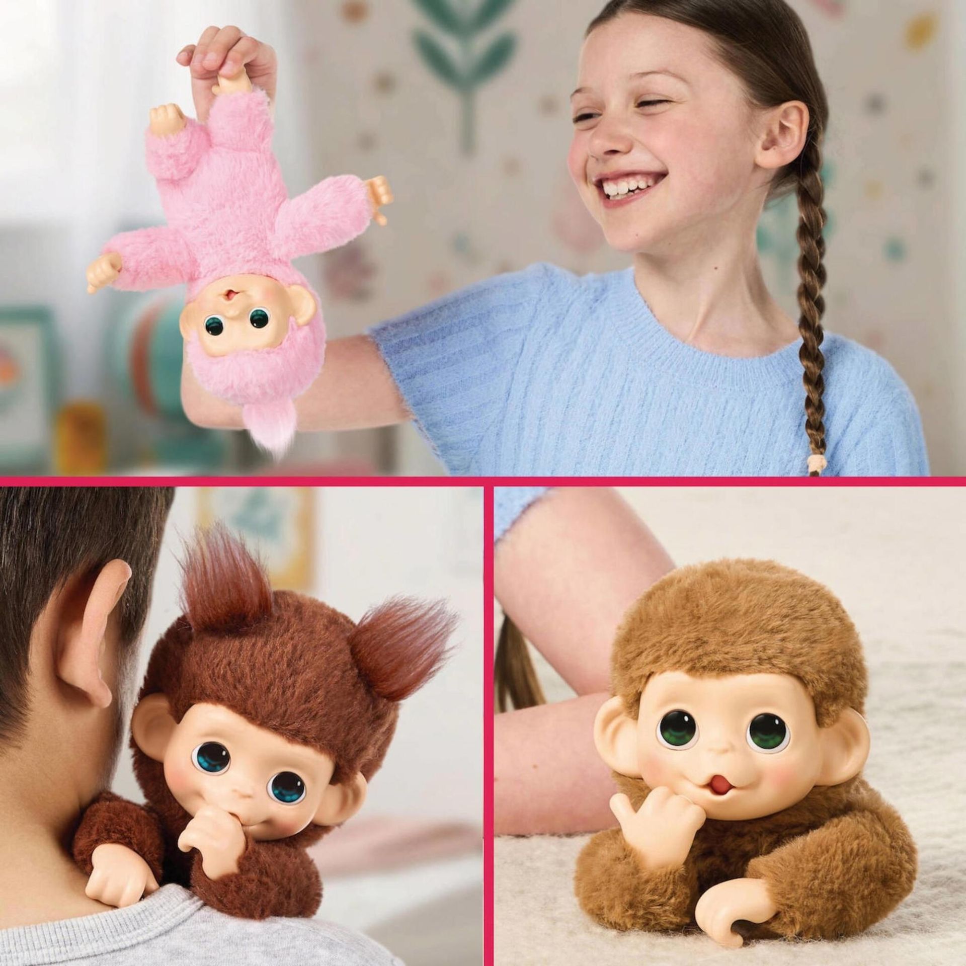 Little Live Pets My Baby Mini Monkey lemon Lena meer dan 20 geluiden en reacties