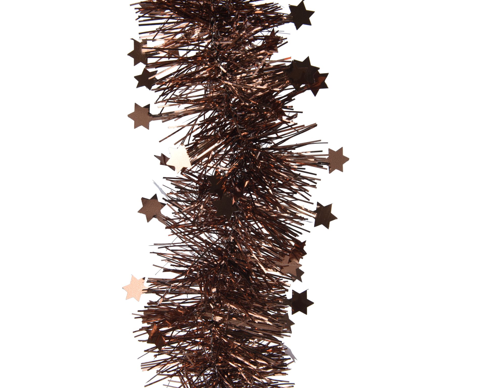 Guirlande Ster Lametta Espresso 9x270 cm - Glanzend