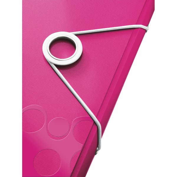 Leitz 3-Klepsmap WOW Roze A4 - 235x8x320 mm - PP