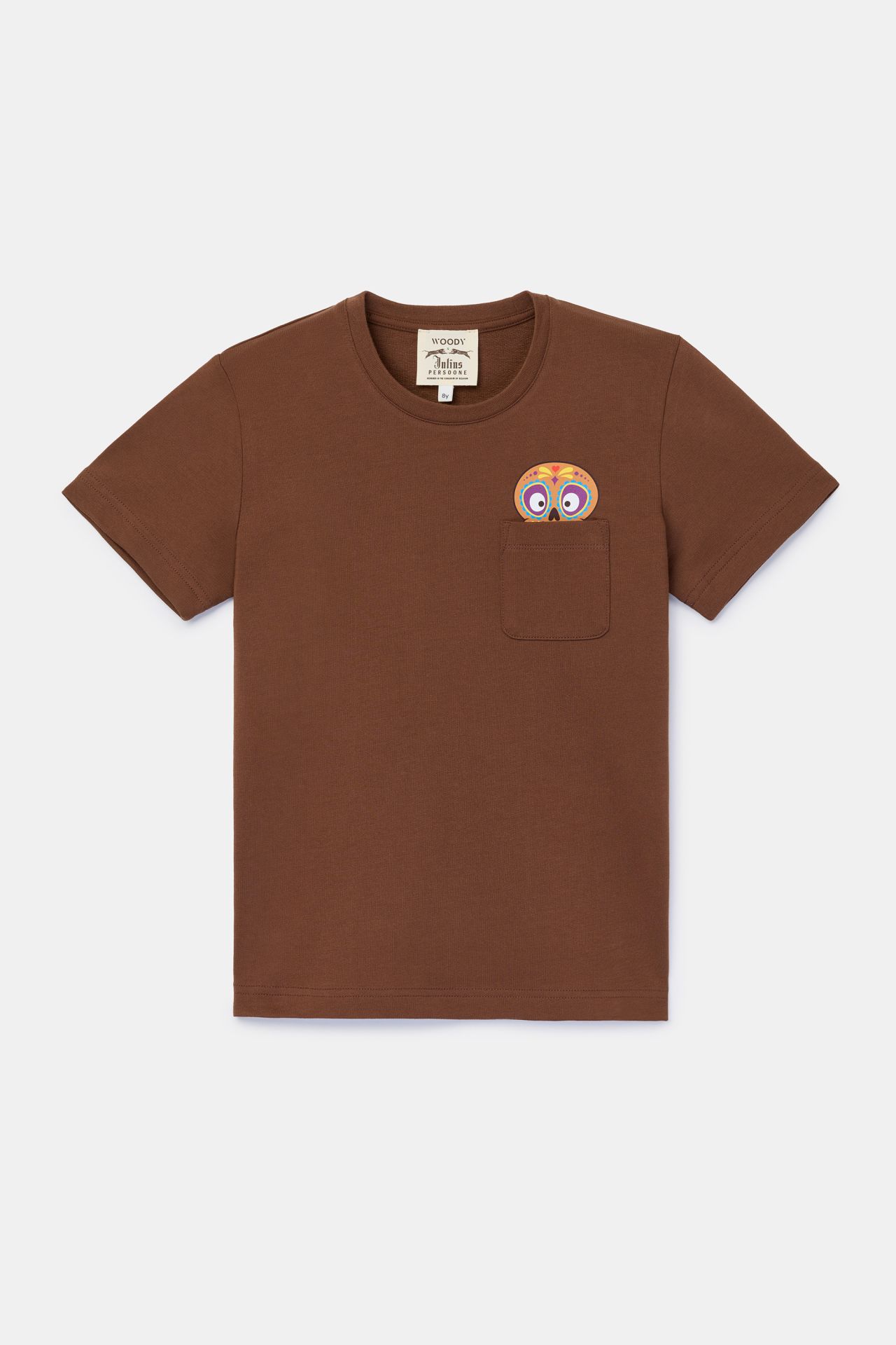 Woody Set Shortama Julius Persoone Jongens WJE-K Bruin - 8 jaar