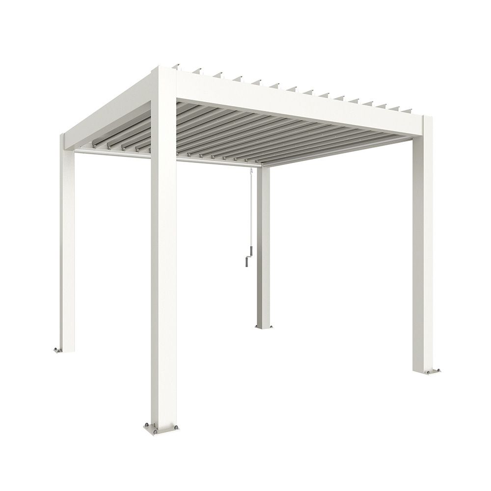 Biohort Pergola Metaal 3x3 m Wit