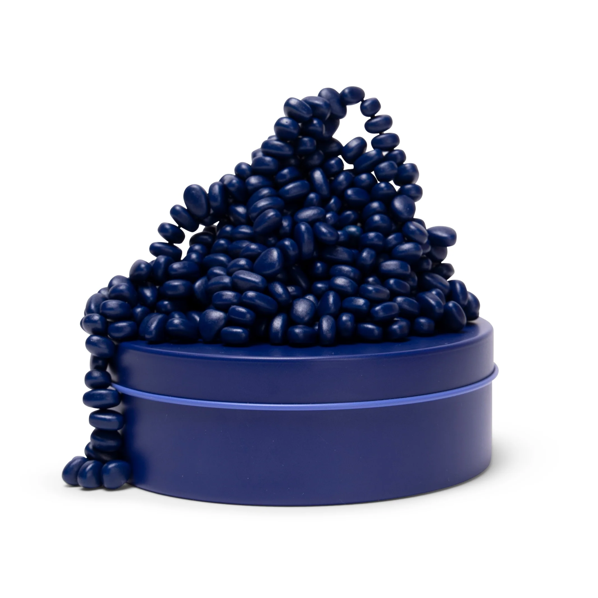 Speks Crags Magnetic Fidget Putty Matte Indigo - 9.5x9.5x3.8 cm - Rare Earth Magnets