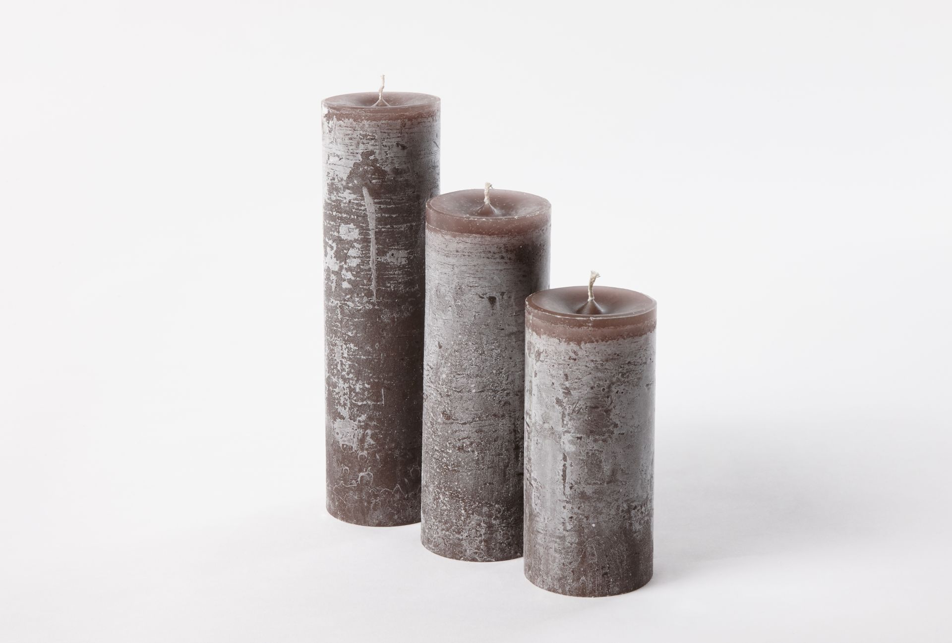 Dekocandle Cilinderkaars 8.6x10 cm Taube mauve