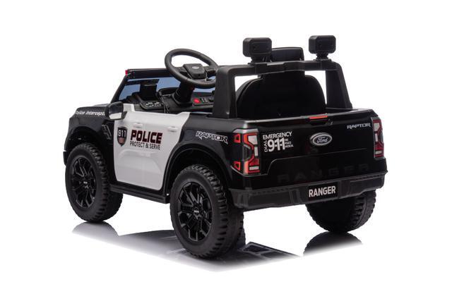 Ford Ranger Raptor Politie 4X4 10.8 Volt motor, Licht en geluid, oplaadbaar met afstandsbediening