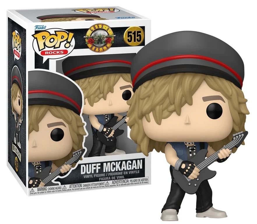 Funko Pop! Rocks - Guns 'n Roses: Duff McKagan (1985 Vintage) 515
