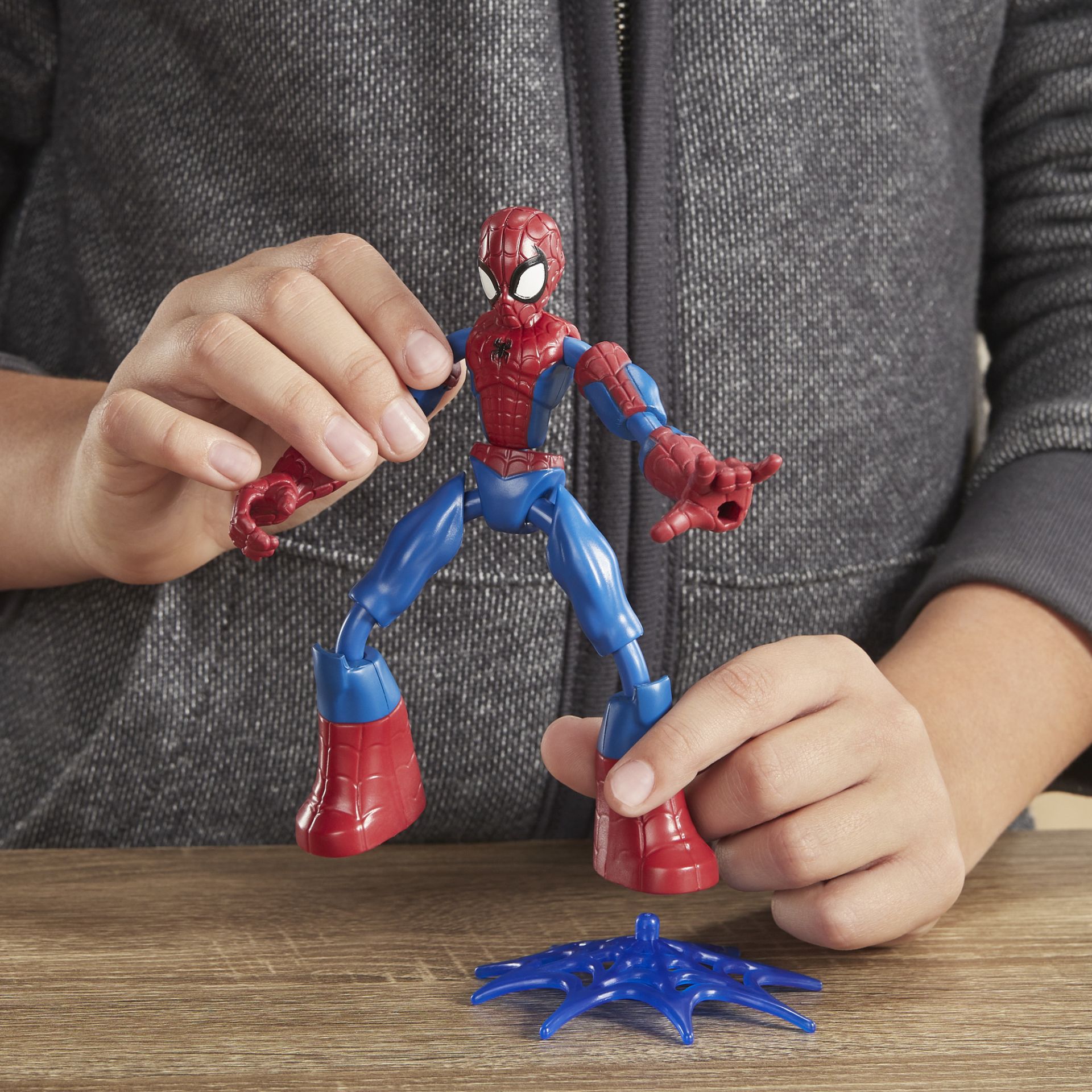 Spiderman Bend and Flex figuur - assorti