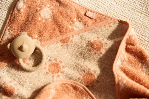 Jollein Badcape Badstof  Jacquard Sun 75x75 cm