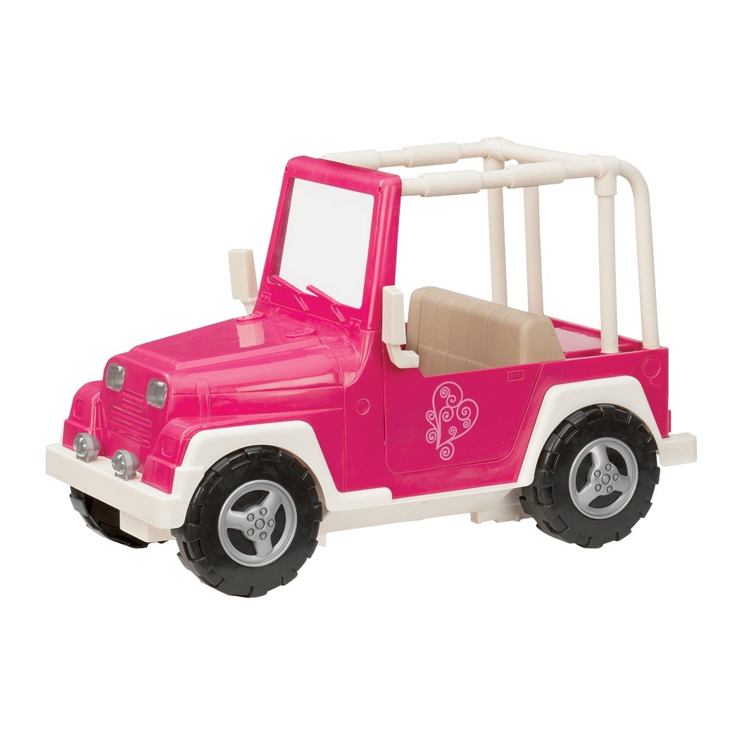 Our generation 4x4 roze voor pop 46 cm