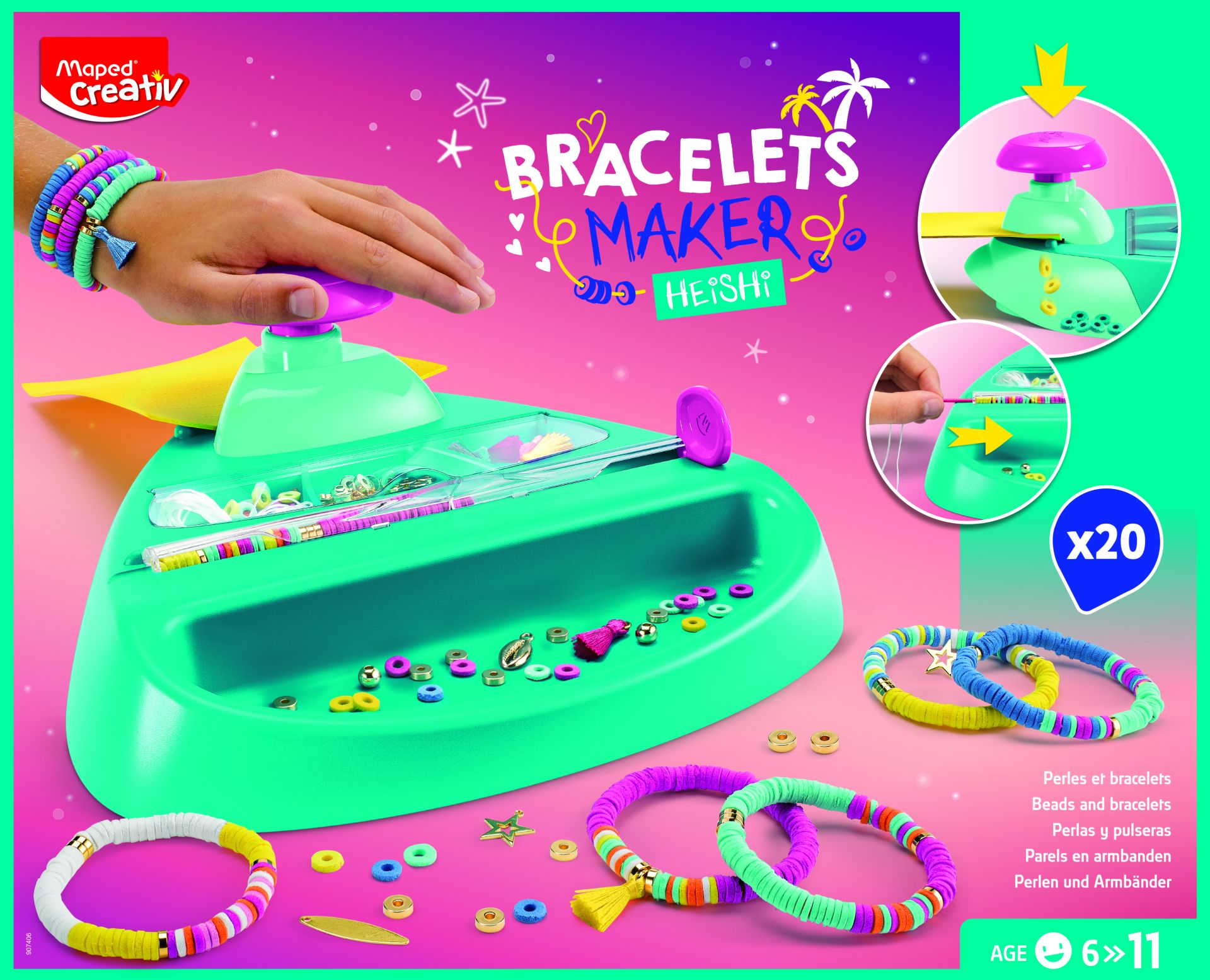 Maped Creativ Bracelets Maker Heishi Armbandjes Maken