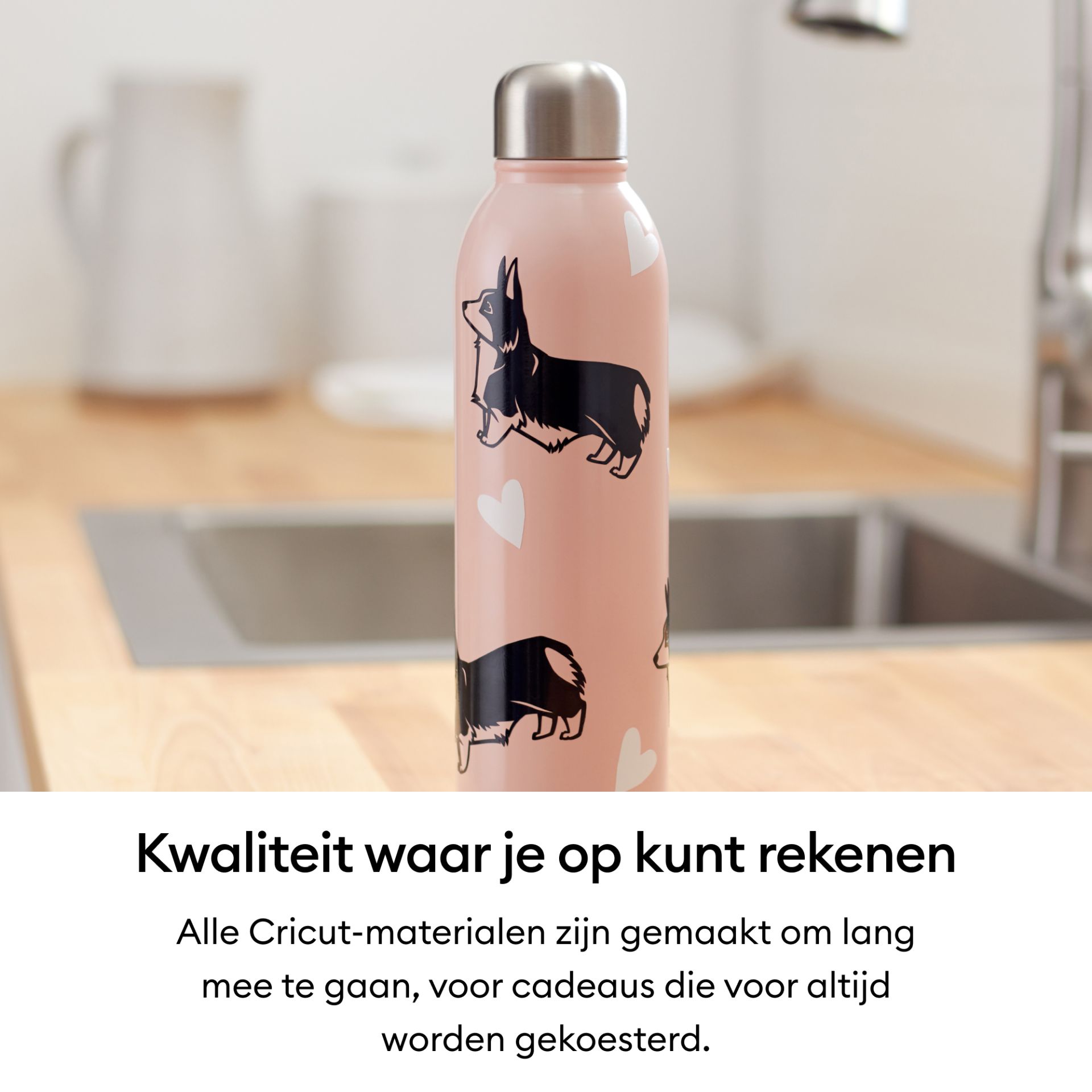 Cricut Joy Smart Vinyl Permanent 14x122cm - Wit (1 vel)