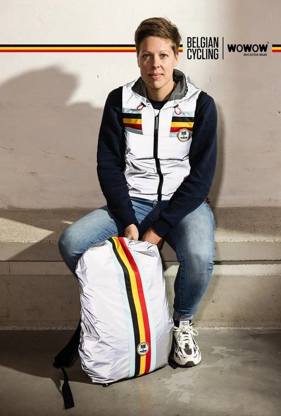 Wowow Belgian Cycling Bag Cover Full Reflective