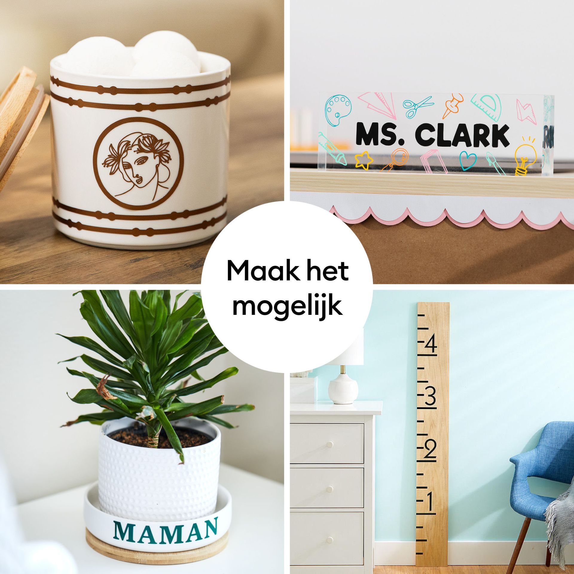 Cricut Joy Smart Vinyl Permanent 14x122 cm - Goud met gloed (1 vel)