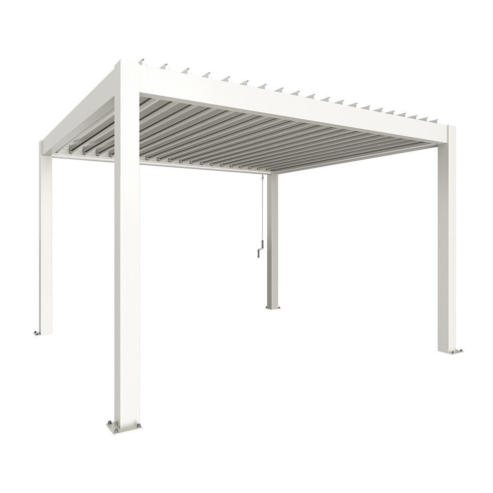 Biohort Pergola Metaal 4x3.5 m Wit