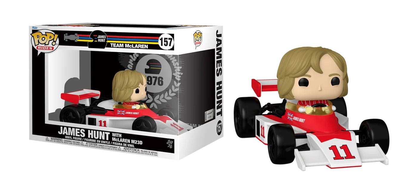 Funko Pop! Deluxe - James Hunt with McLaren M23D 157