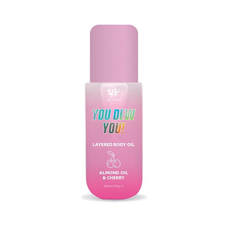 Yes Studio Body Oil Cherry 200ml - Layered