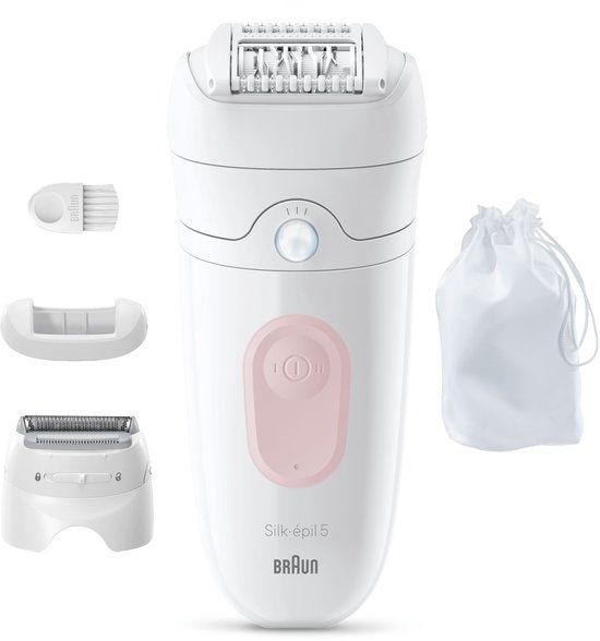 Braun Epilator Silk Epil SE5-030, Epileren en scheren