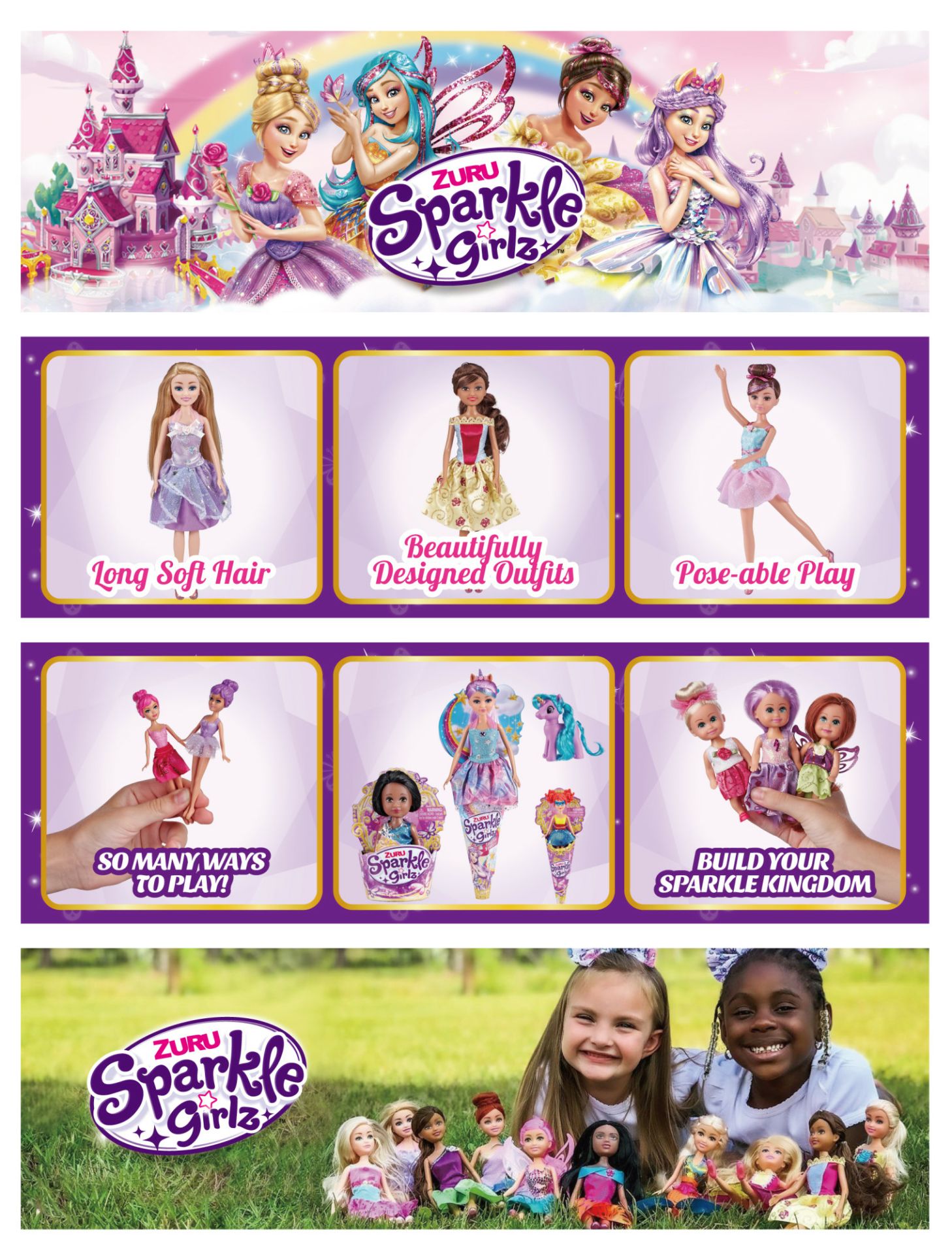 Sparkle Girlz Super Sparkly Fee in tipzak