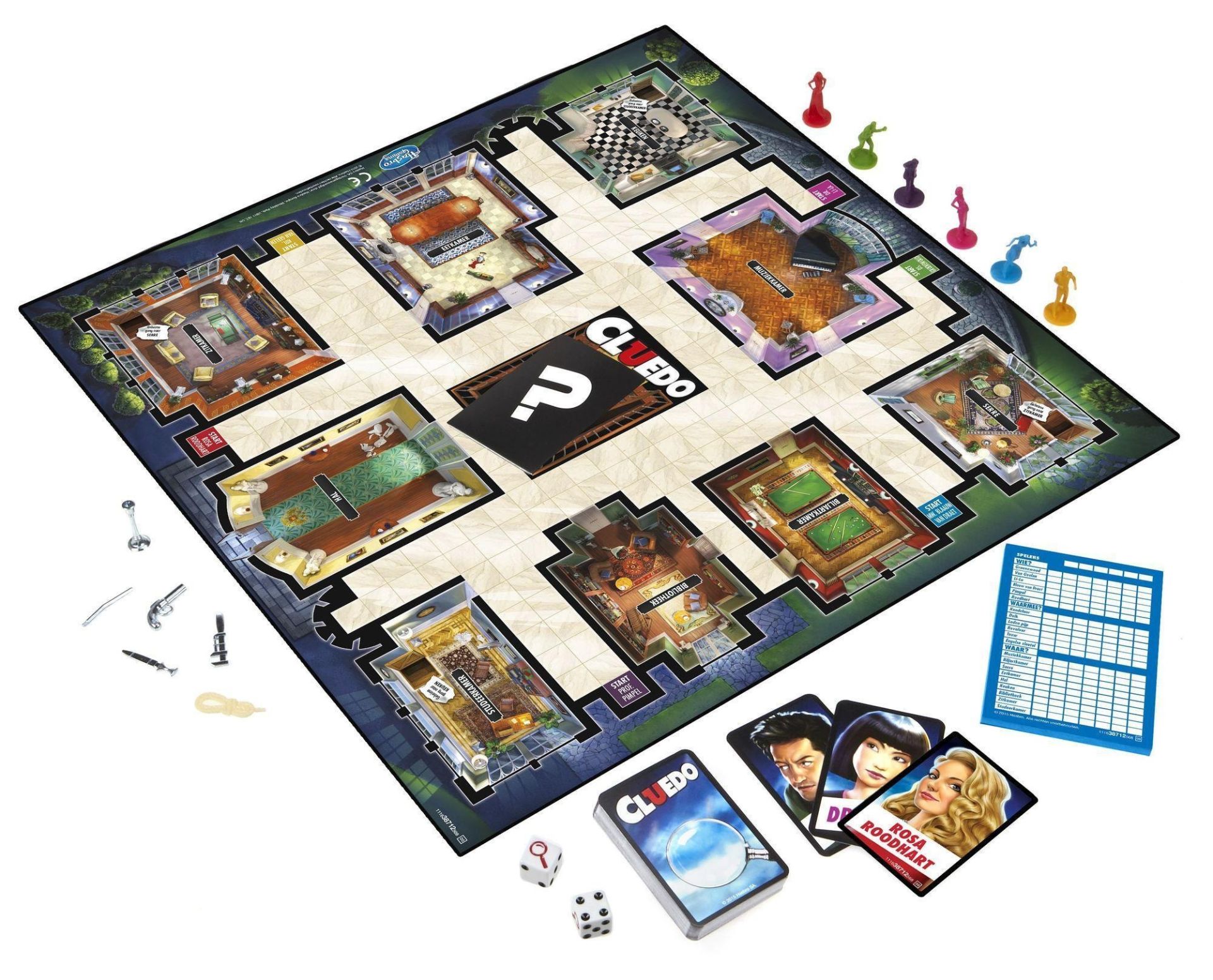 Cluedo Het Bekende Misdaadspel