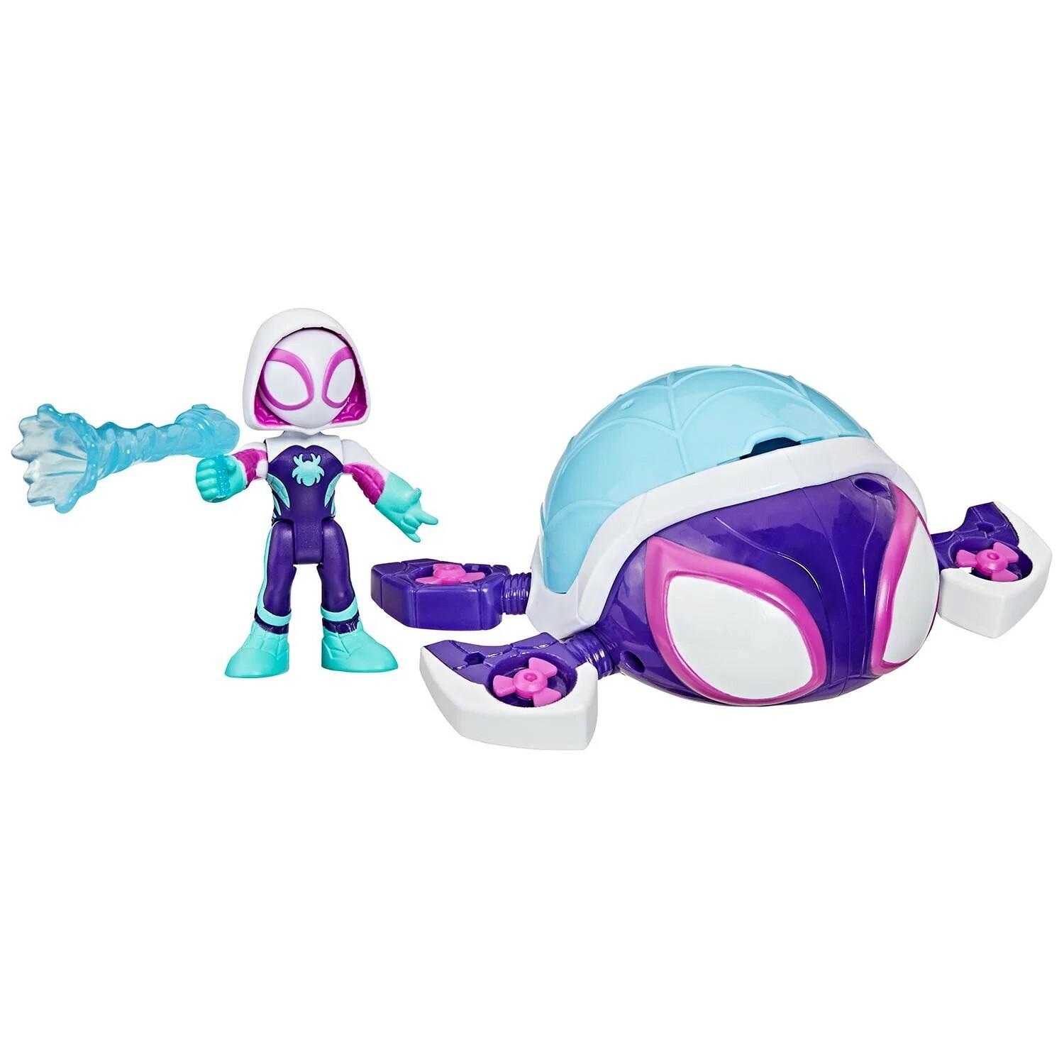 Spidey and His Amazing Friends Waterwebs Voertuig met figuur  - prijs per stuk