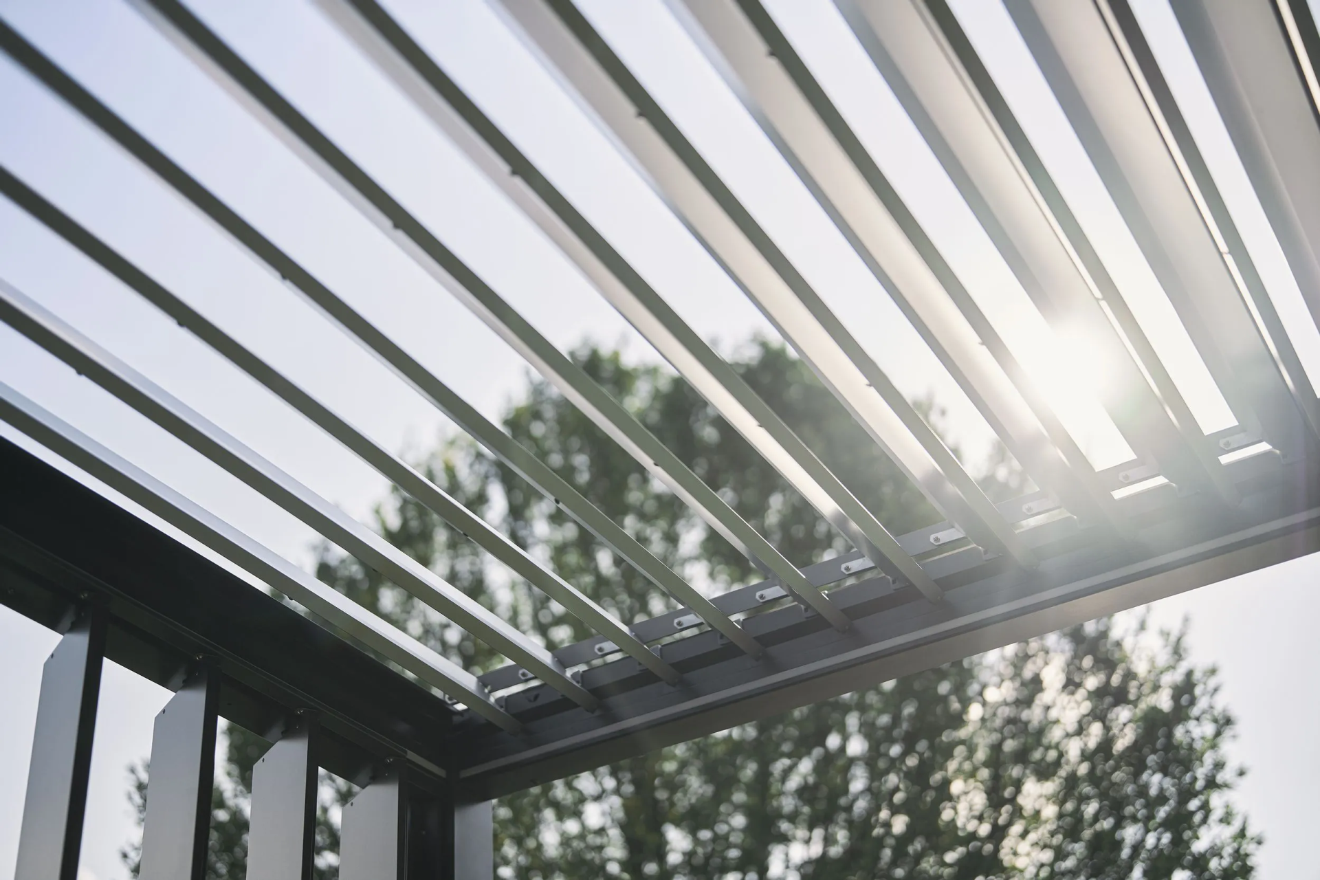 Biohort Pergola Metaal 4.5x3 m Donkergrijs