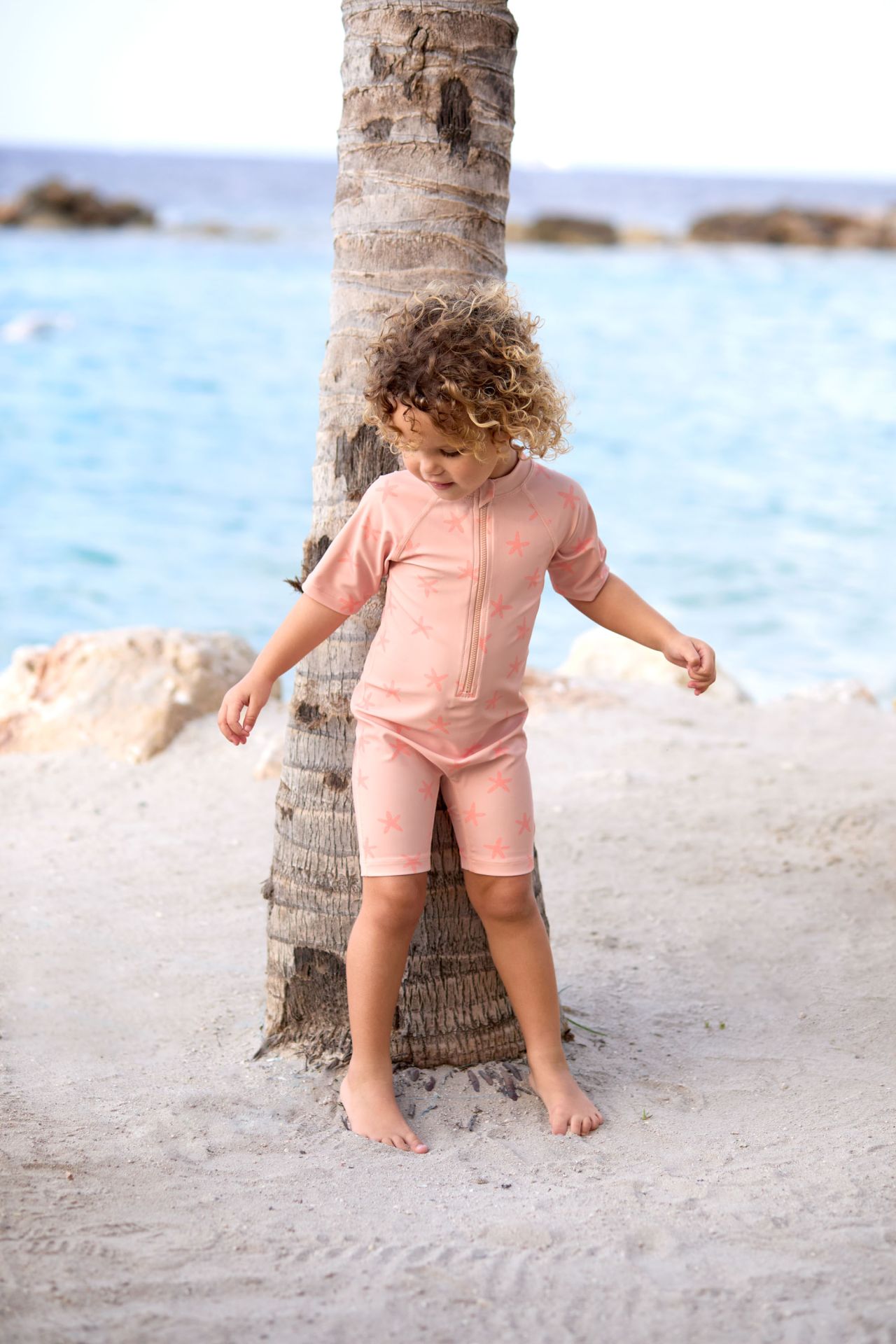 Lässig Sunsuit Lm Starfish Peach - 2 jaar