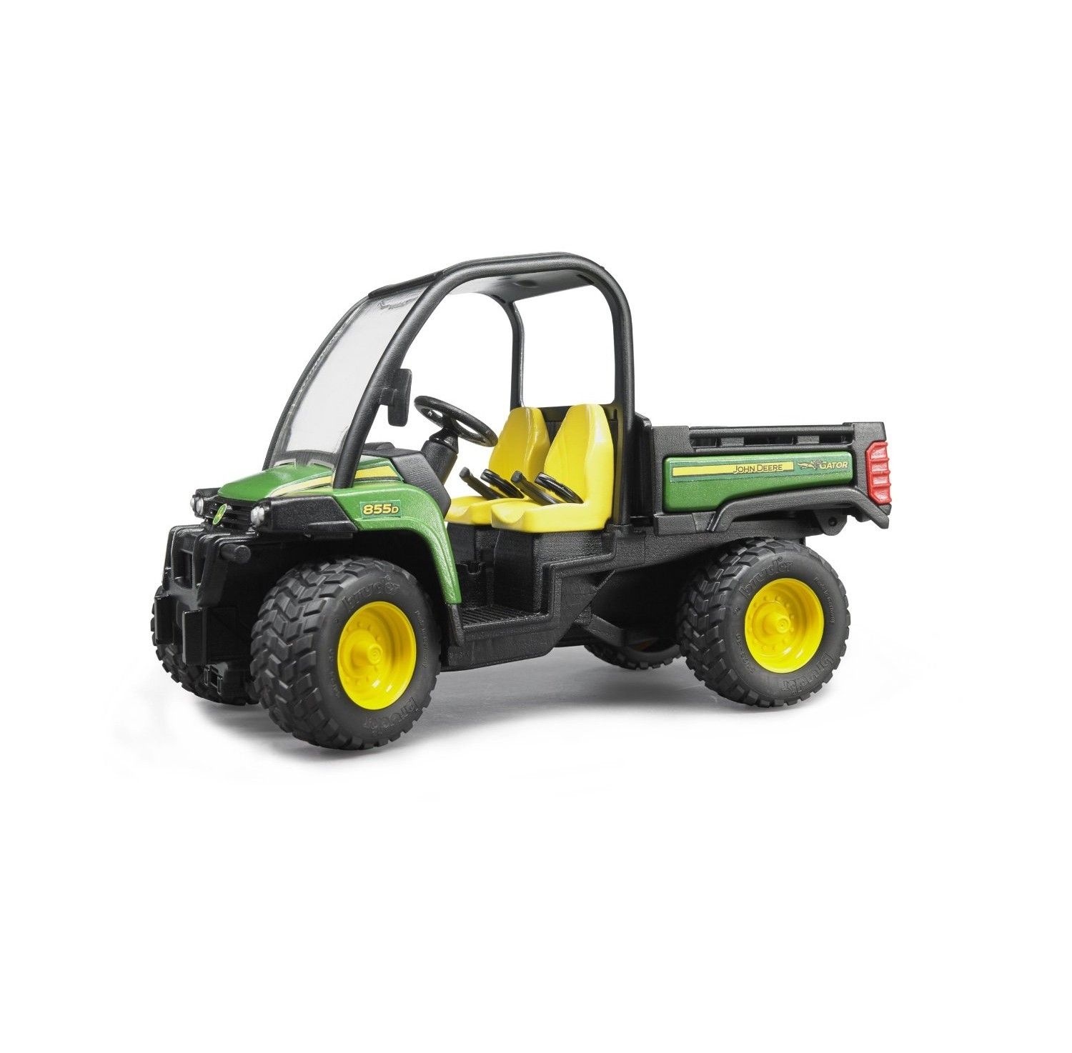 Bruder John Deere gator XUV 855D terreinwagen met kipbak