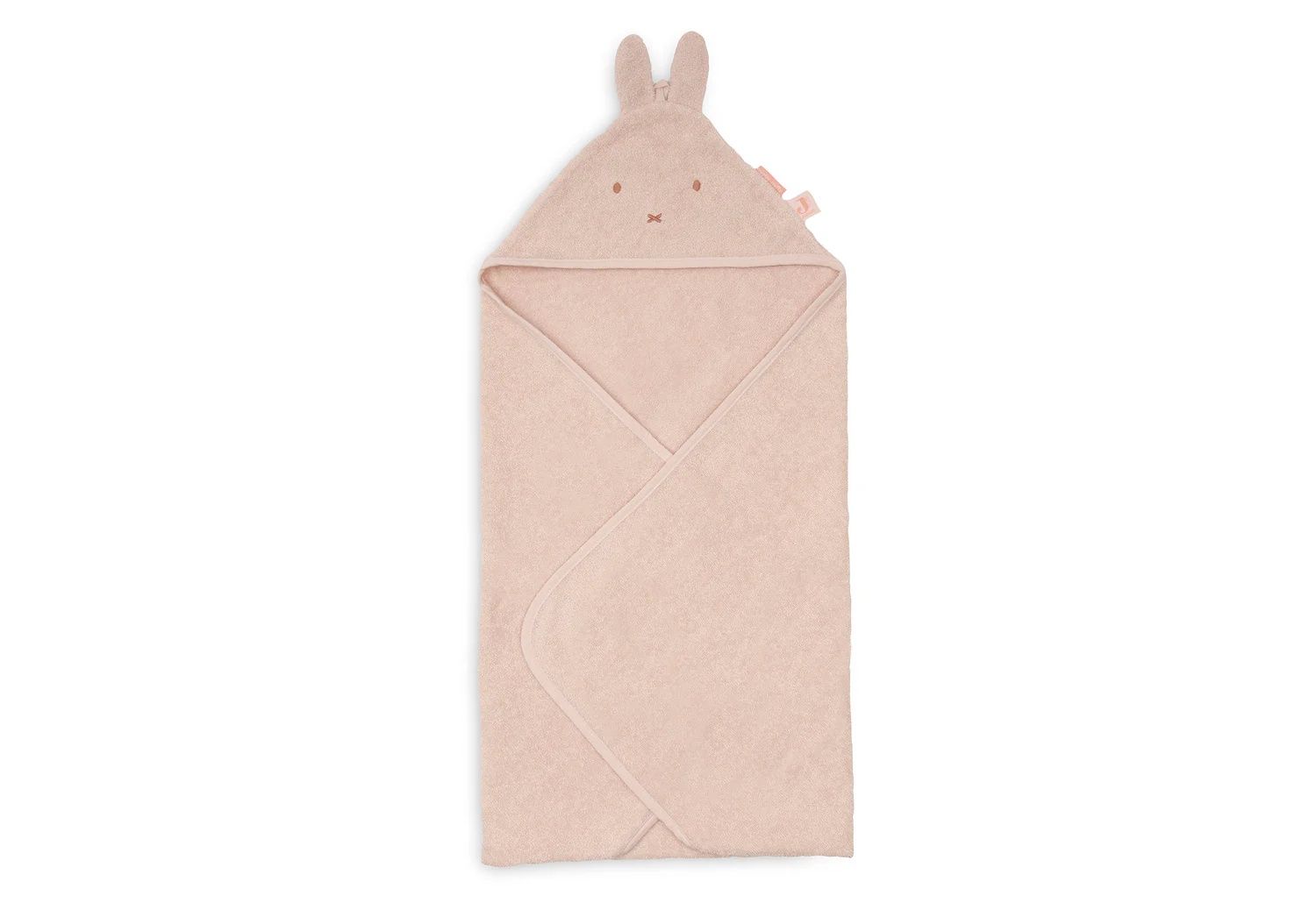 Jollein Badcape Badstof Miffy Silk Rose 75x75 cm