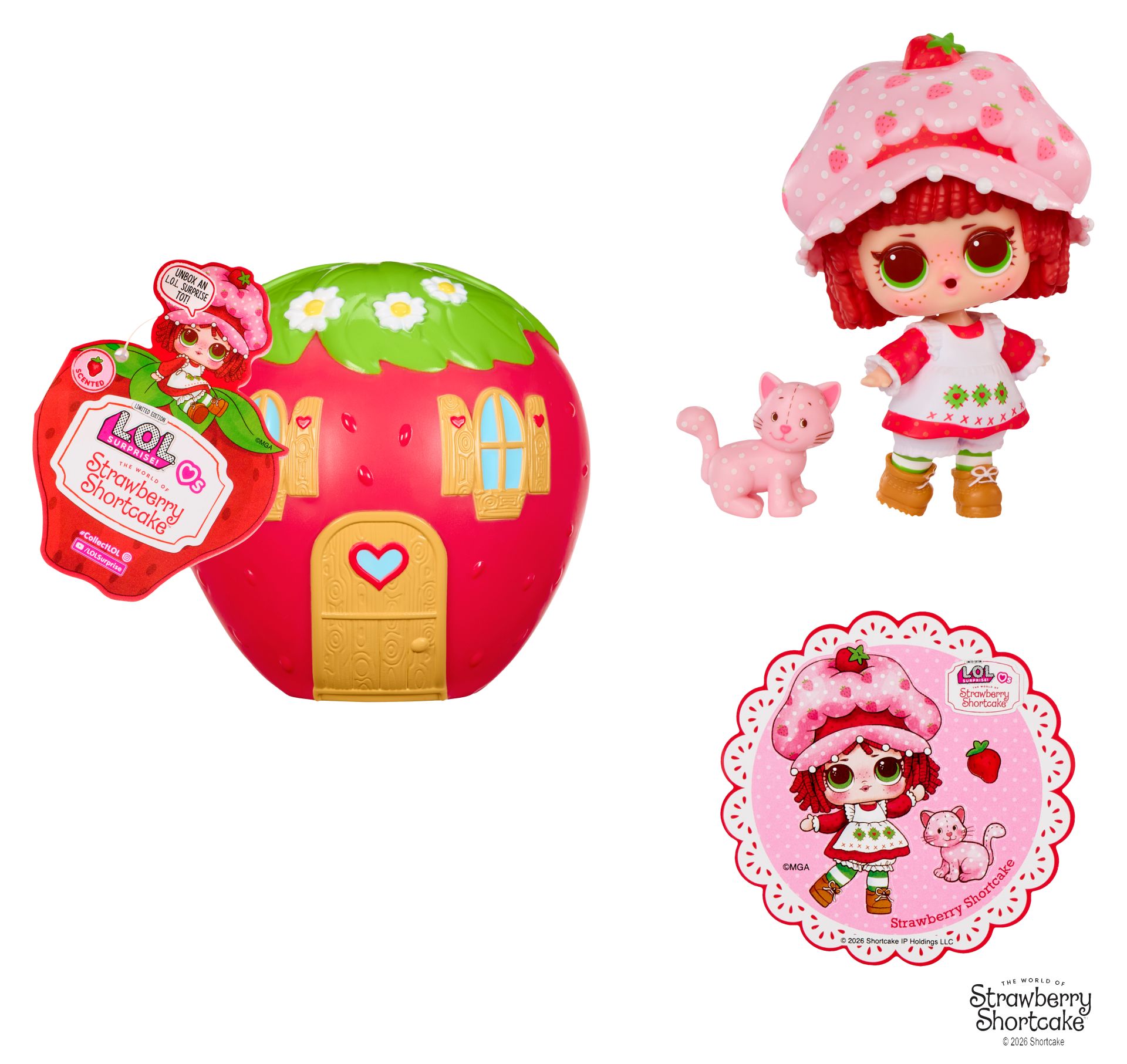 L.O.L. Surprise Loves Strawberry Shorcake Tots ass, prijs per stuk