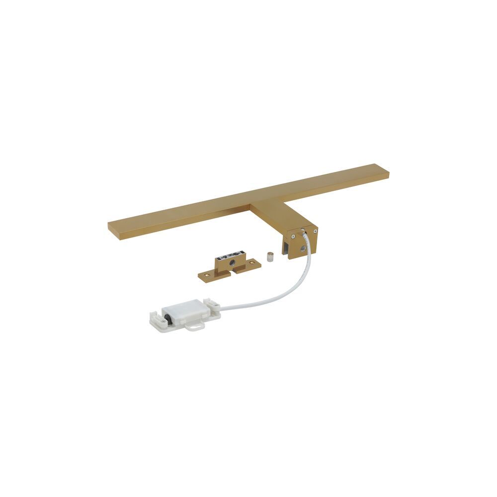Tiger Ancis Badkamerlamp LED 40 cm Messing Geborsteld - 4000K
