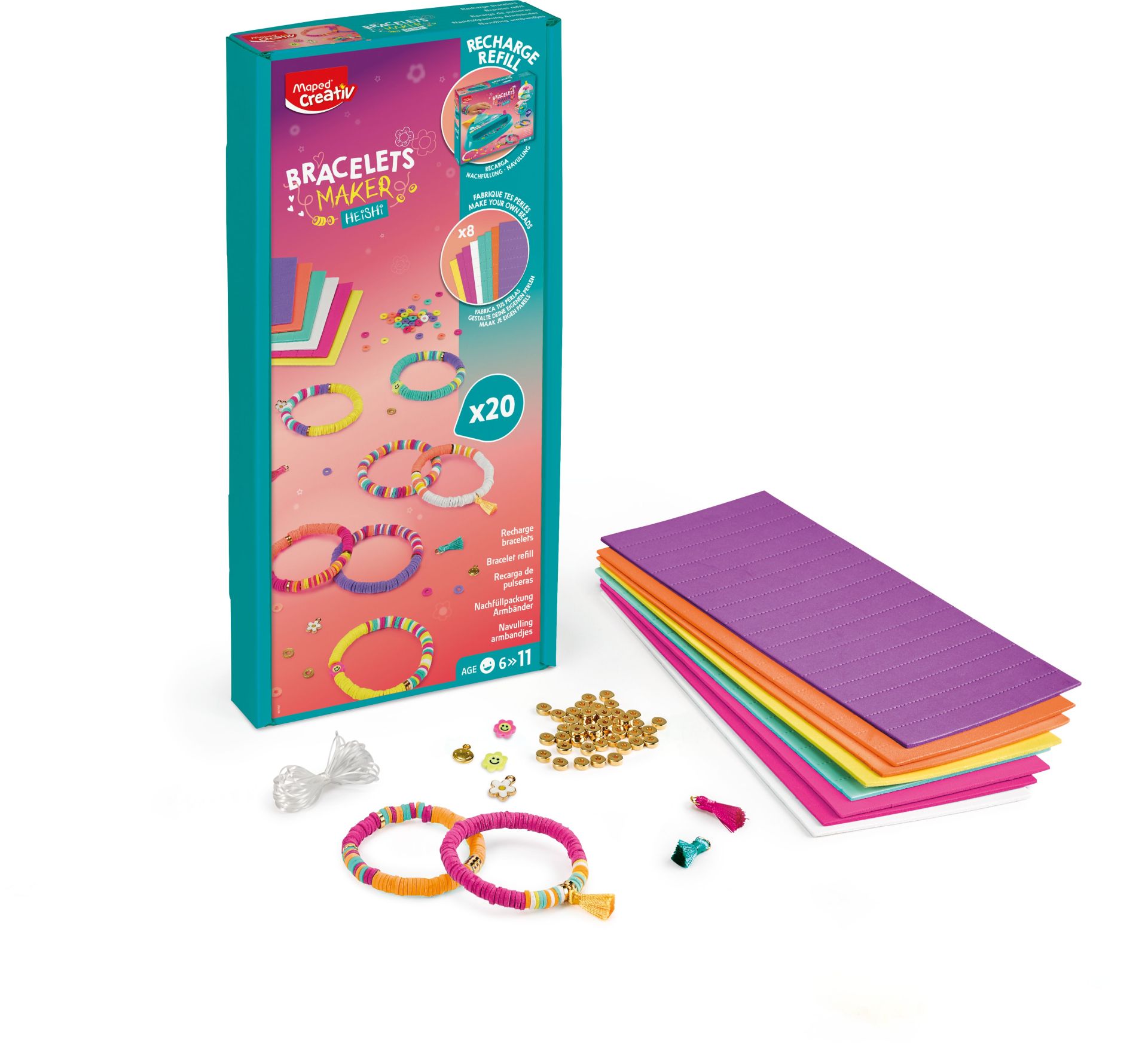 Maped Creativ Navulling Bracelets Maker Heishi Armbandjes