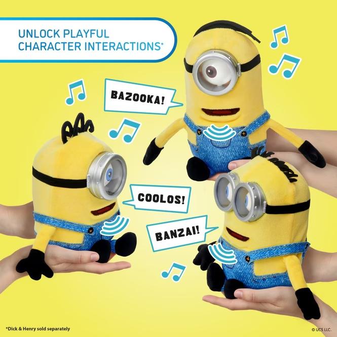 Minions James Palm Puppetronic met 40 Geluiden en Acties