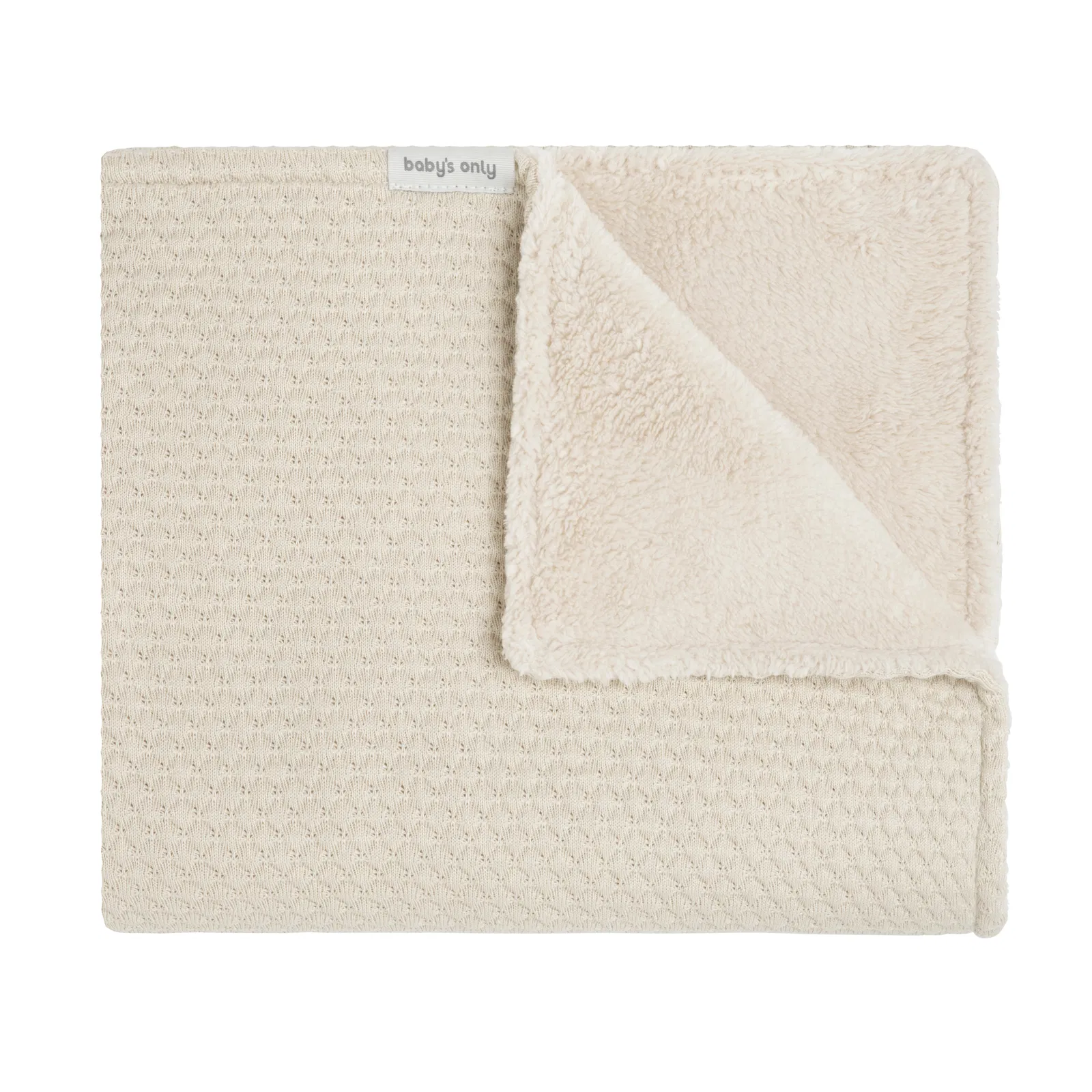 Baby's Only Deken Bed Teddy Sky Warm Linen 100x135 cm