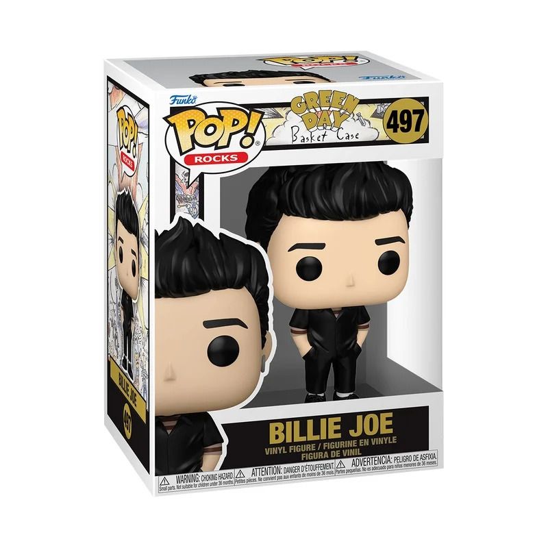 Funko Pop! Rocks - Green Day, Basket Case: Billie Joe 497