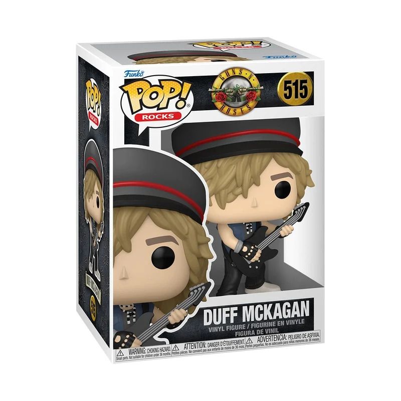 Funko Pop! Rocks - Guns 'n Roses: Duff McKagan (1985 Vintage) 515