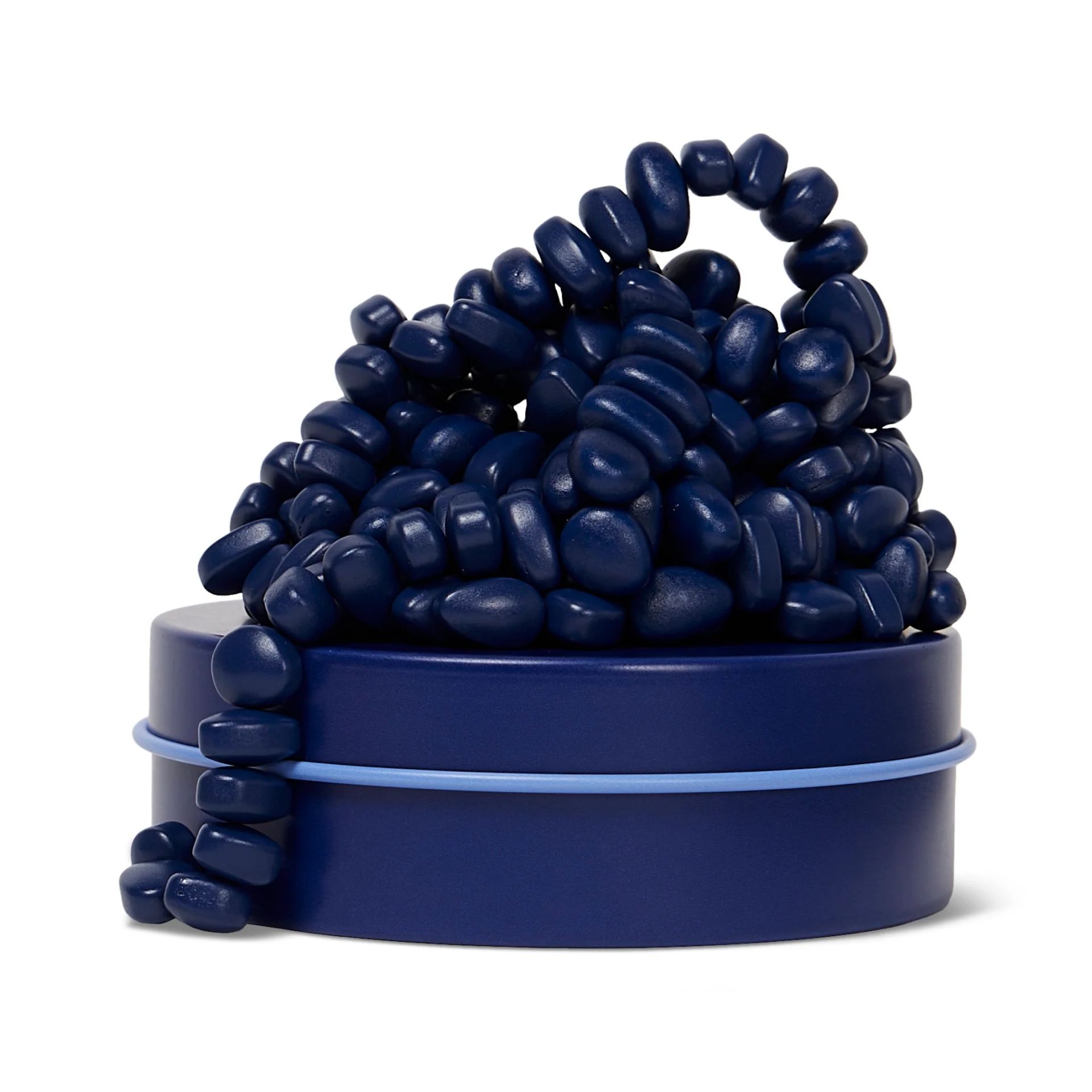Speks Crags Mini Magnetic Fidget Putty Matte Indigo - 7x7x2.8 cm - Rare Earth Magnets
