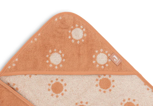 Jollein Badcape Badstof  Jacquard Sun 75x75 cm