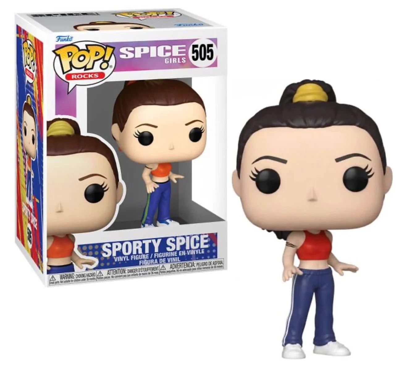 Funko Pop! Rocks - Spice Girls (WNBE): Sporty Spice