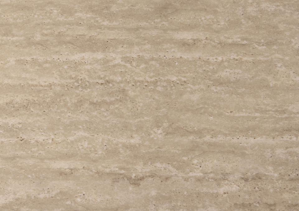 Santorini Salontafel Beige Traverti 45x47.5 cm - Basis Mat Grijs